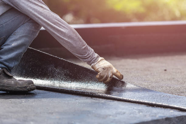 Professional Waterproofing technician working in Sterling Heights, MI